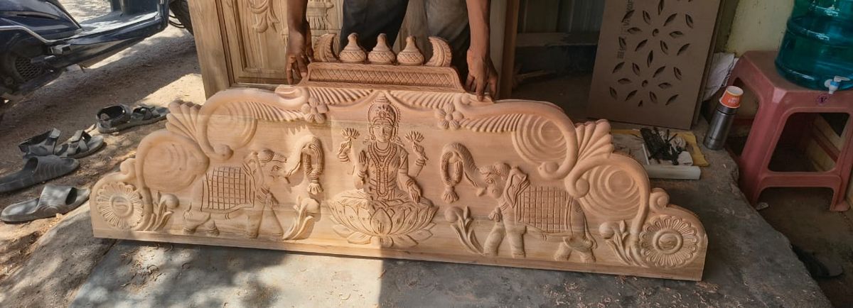 Panels wood carving work 2