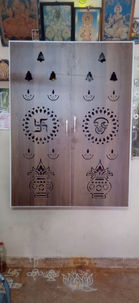Pooja Articles wood carving work 8