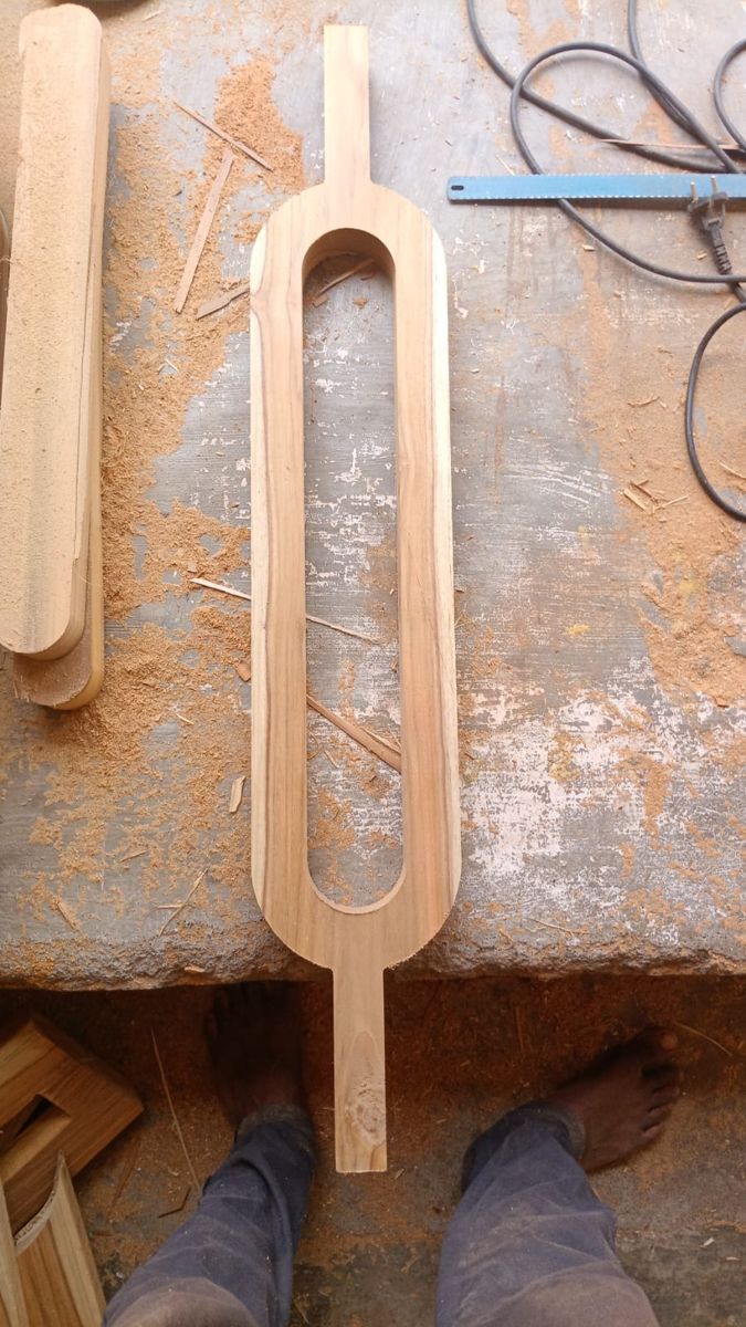 Staircase Post wood carving work 2